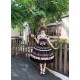 Yolanda Cranberry And Four-Leaf Clover Cardigan Skirt JSK and OP(Reservation/3 Colours/Full Payment Without Shipping)